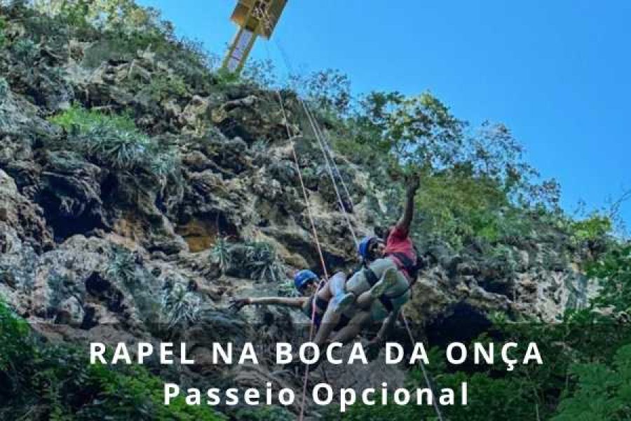 Rapel na Boca da Onça